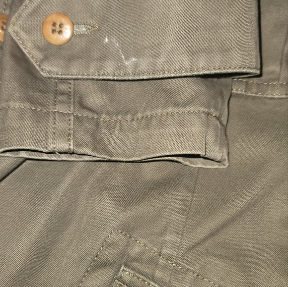 NWOT Ralph Lauren Olive Green Brown Genuine Suede Patch Cotton Blazer Jacket - Picture 15 of 16